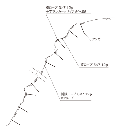 横断図