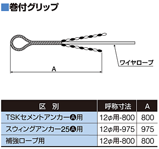 巻付グリップ